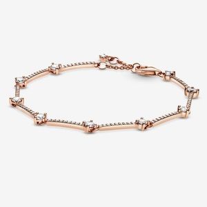 Pandora Sparkling Pavé Bars Bracelet